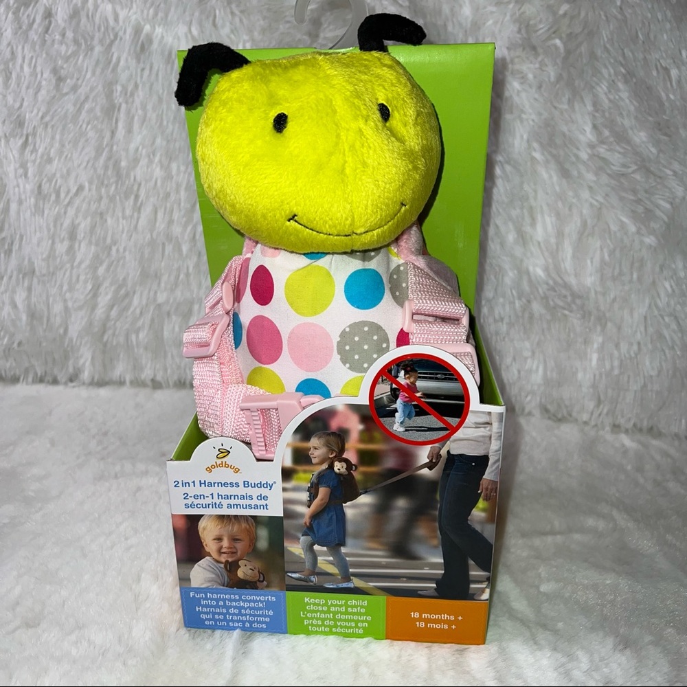 NEW Goldbug 2 in 1 Harness Buddy suitable for 18M